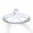 Stackable Ribbon Ring Sterling Silver