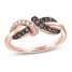 Le Vian Diamond Ring 1/4 ct tw 14K Strawberry Gold