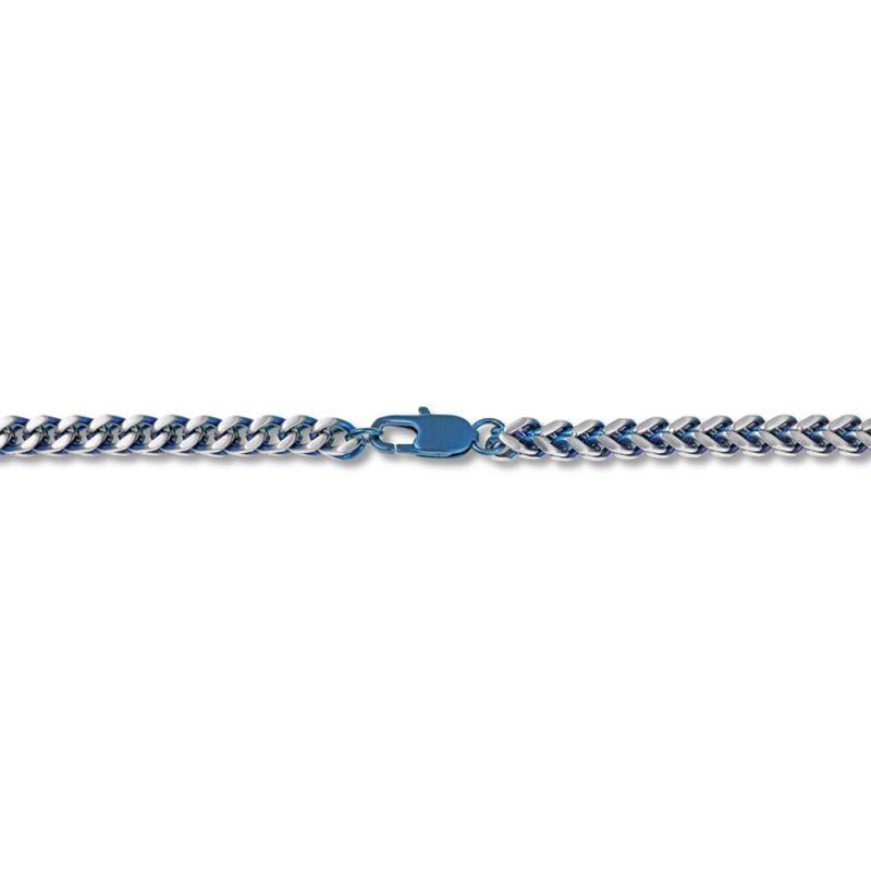 Men's Foxtail Chain Bracelet Stainless Steel 8.5
