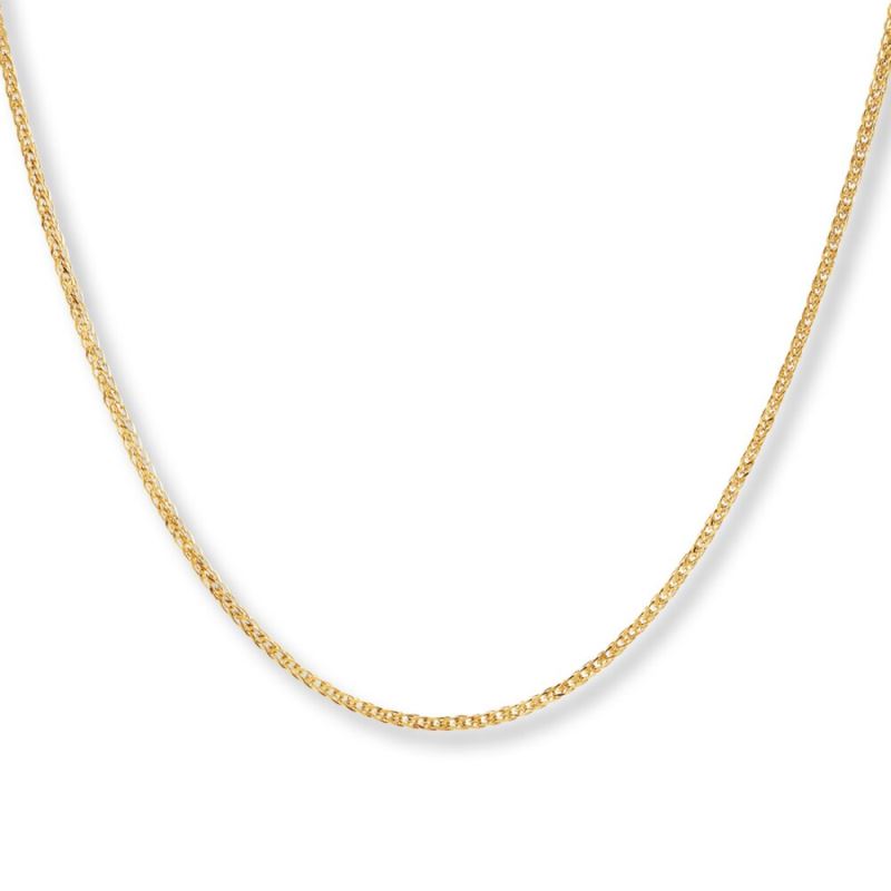 Spiga Chain Necklace 14K Yellow Gold 20 Length [kayjewelers5719] - $194